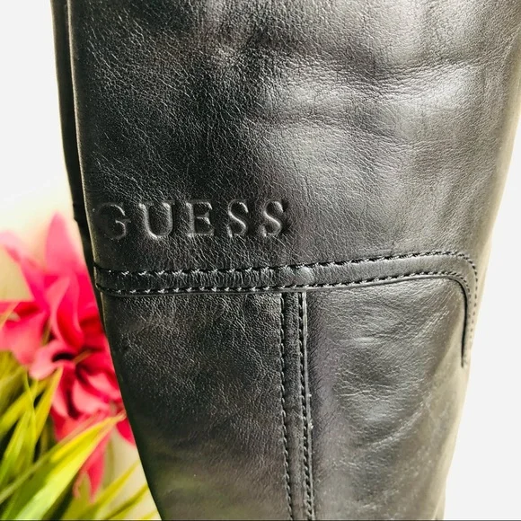 ❓GUESS Leather boots - Picture 4 of 15